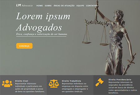 Site Advogados