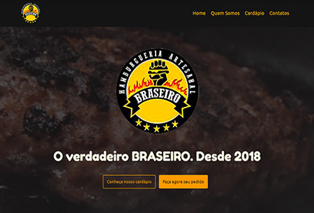 Site Hamburgueria